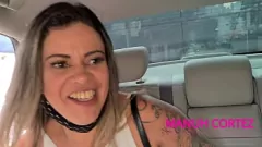 Redare Manuh Cortez face o muie sălbatică și este creampied de șoferul Uber în această scenă reală de sex bareback